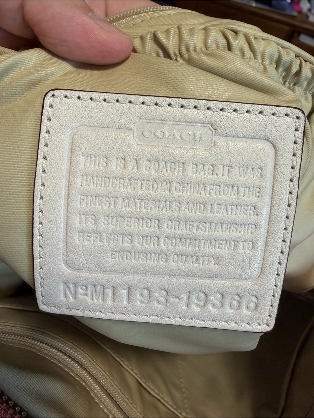 Coach Diaper Bag - Picture 5 of 7